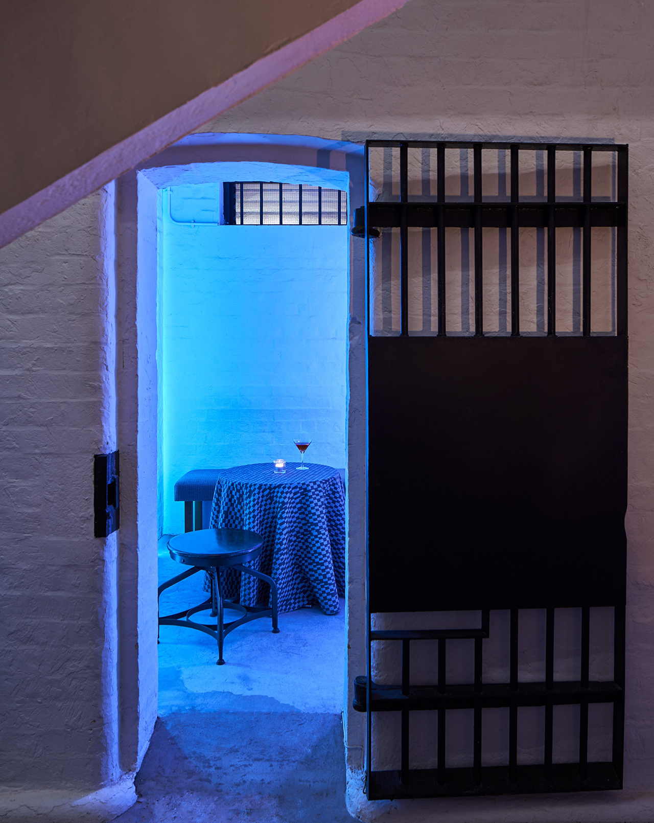 Behind Bars Cell Table