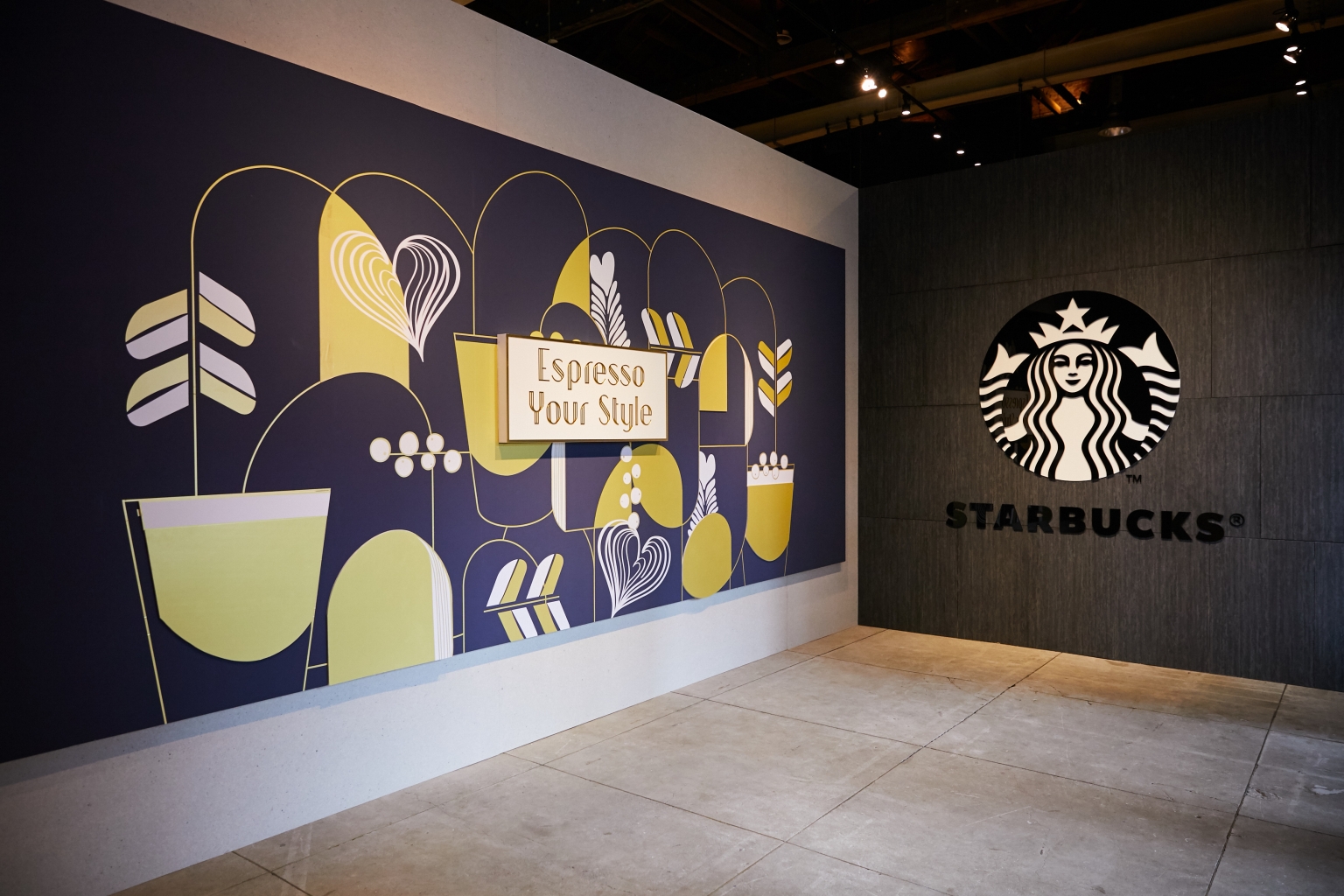 2019 Starbucks Coffee Journey咖啡旅程特展入口處
