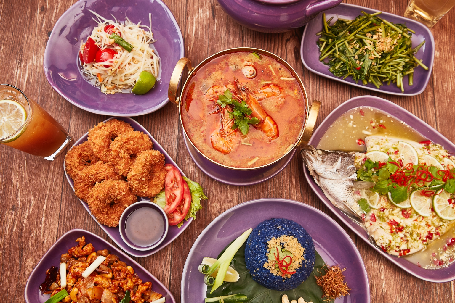Nara Thai Cuisine紅到發紫進駐統一時代百貨台北店