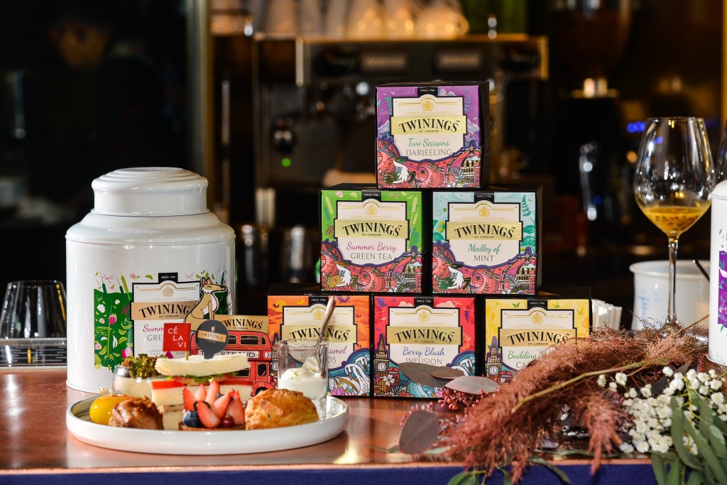 Twinings X CÉ La Vi Taipei「倫敦。風旅 」聯名午茶與節慶包裝