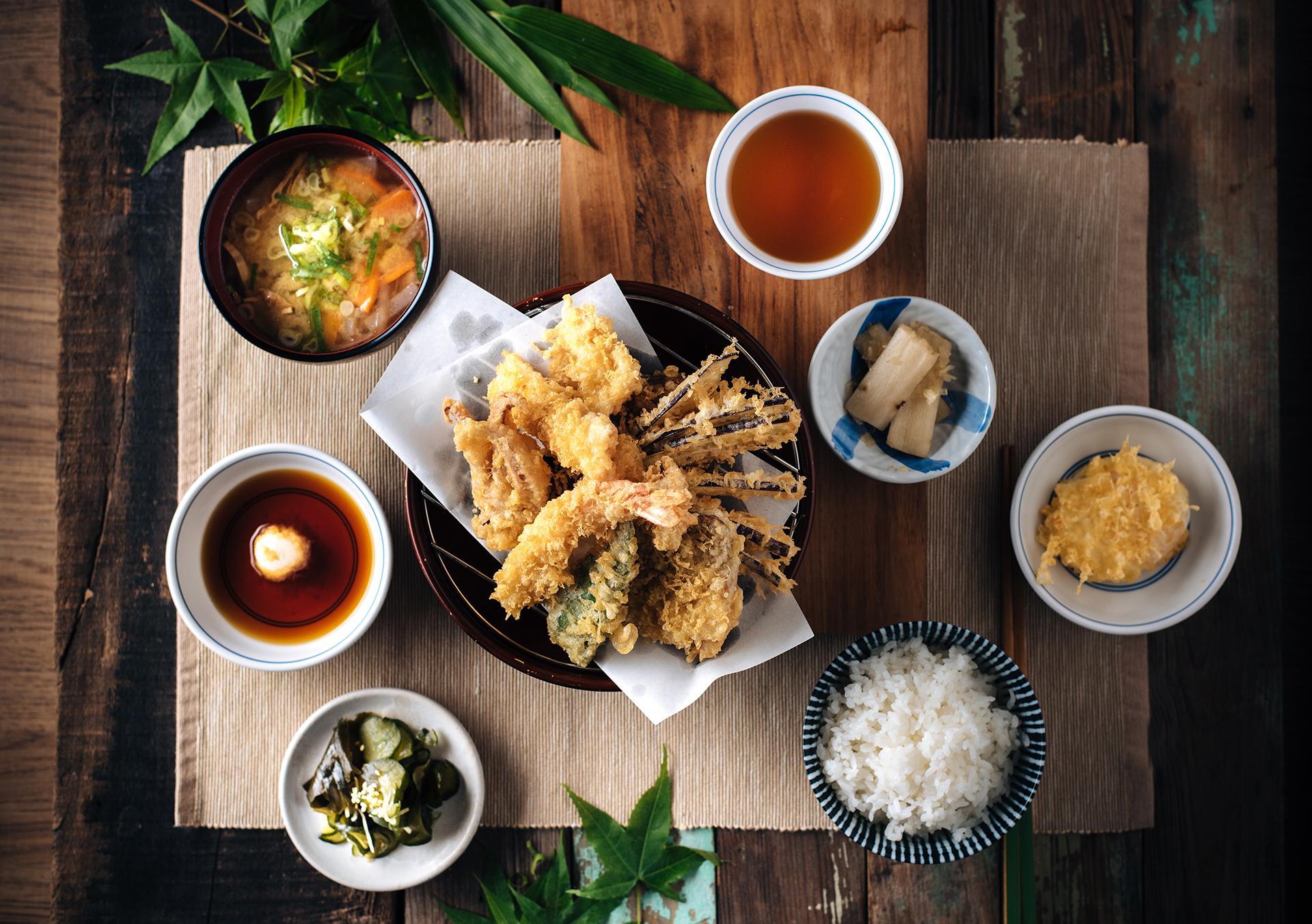 天吉屋 All Star定食 (菜色形象照)