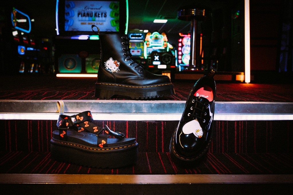 帥氣硬派vs.經典可愛dr. Martens X Hello Kitty系列