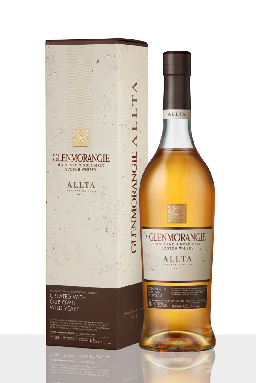 格蘭傑私藏系列第十款 Glenmorangie Allta《野生》 酒瓶與外盒