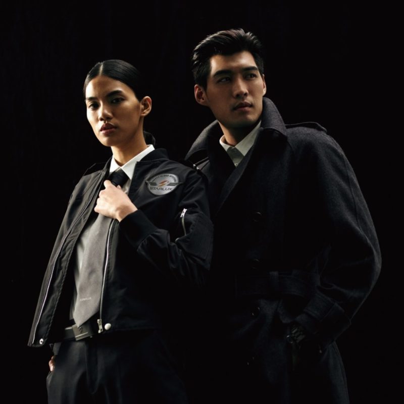 男女機長制服