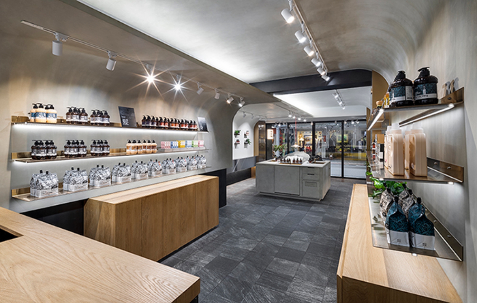 茶籽堂永康街概念店內部